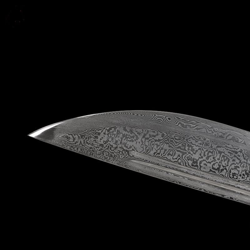 boxkatana Handmade Nepal Pattern Steel Integral forging