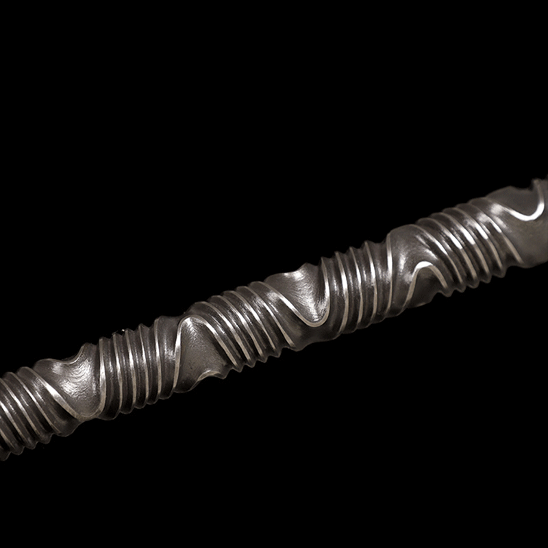 boxkatana Handmade 陌刀 Pattern Steel One-piece forging