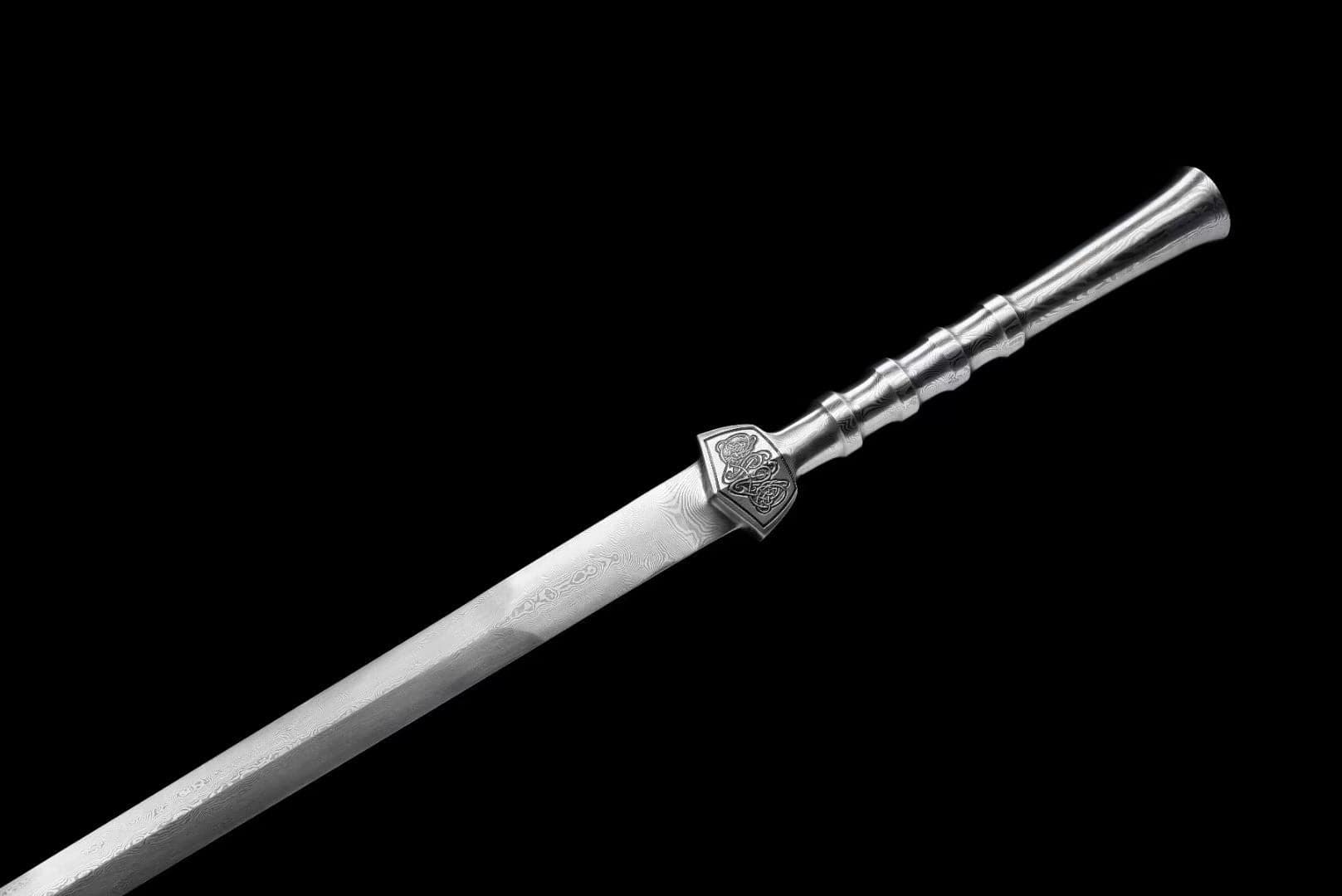 boxkatana Handmade Phantom Sword Damascus Steel One-piece forging