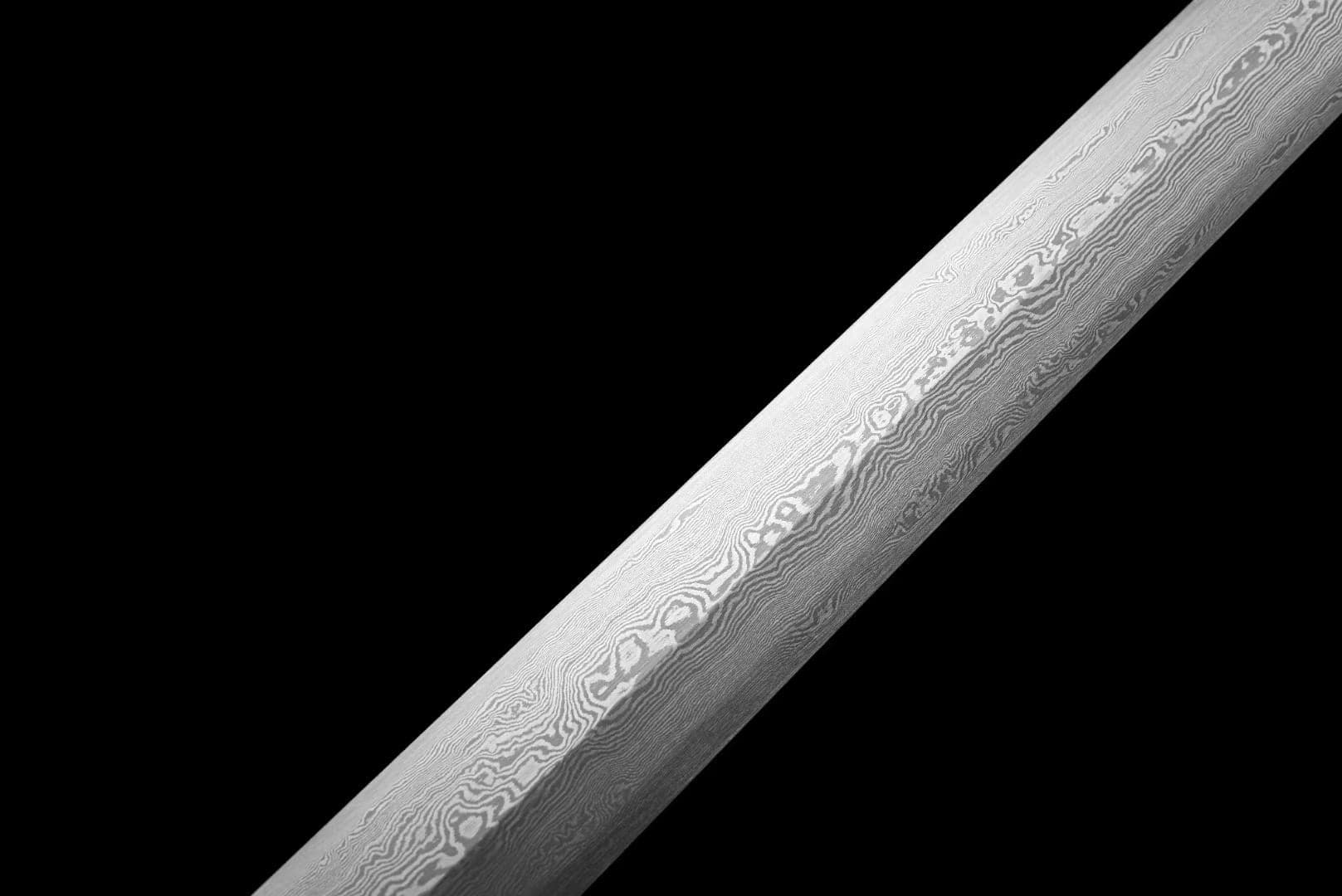 boxkatana Handmade Phantom Sword Damascus Steel One-piece forging