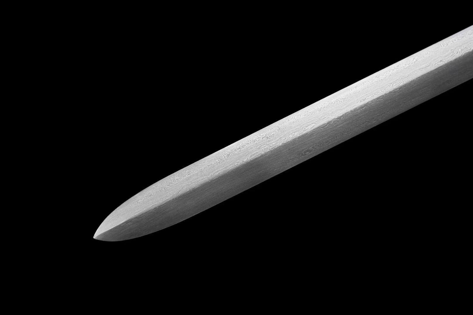 boxkatana Handmade Phantom Sword Damascus Steel One-piece forging