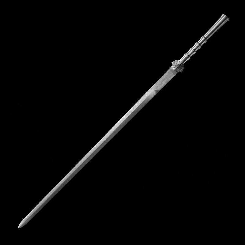 boxkatana Handmade Phantom Sword Damascus Steel One-piece forging