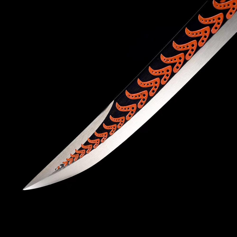 BoxKatana Handmade Red Blood Chinese Sword