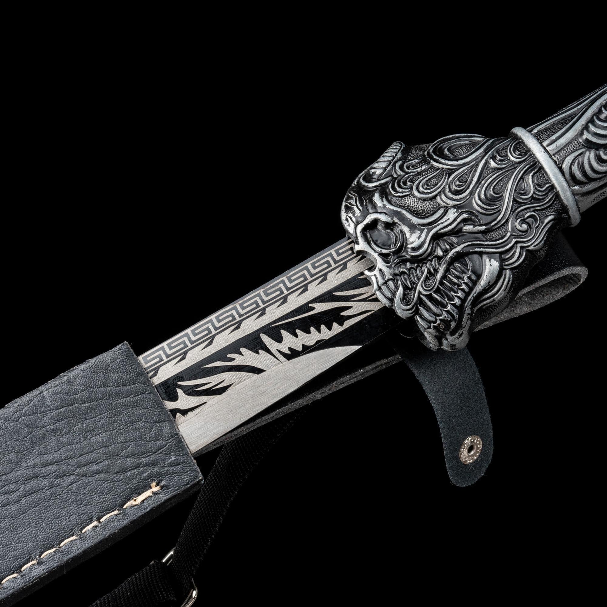 boxkatana Handmade Spectral Battle Blade Manganese Steel Chinese Sword