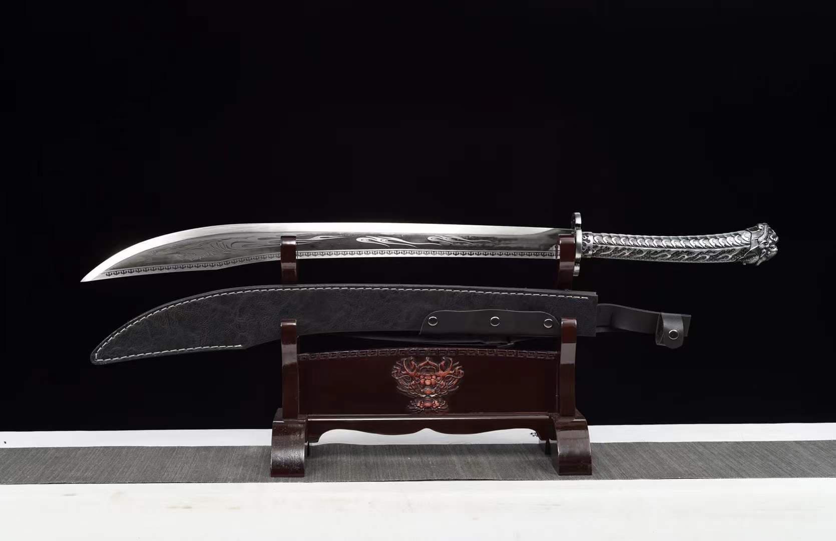 boxkatana Handmade subdue tiger Manganese Steel Chinese Sword
