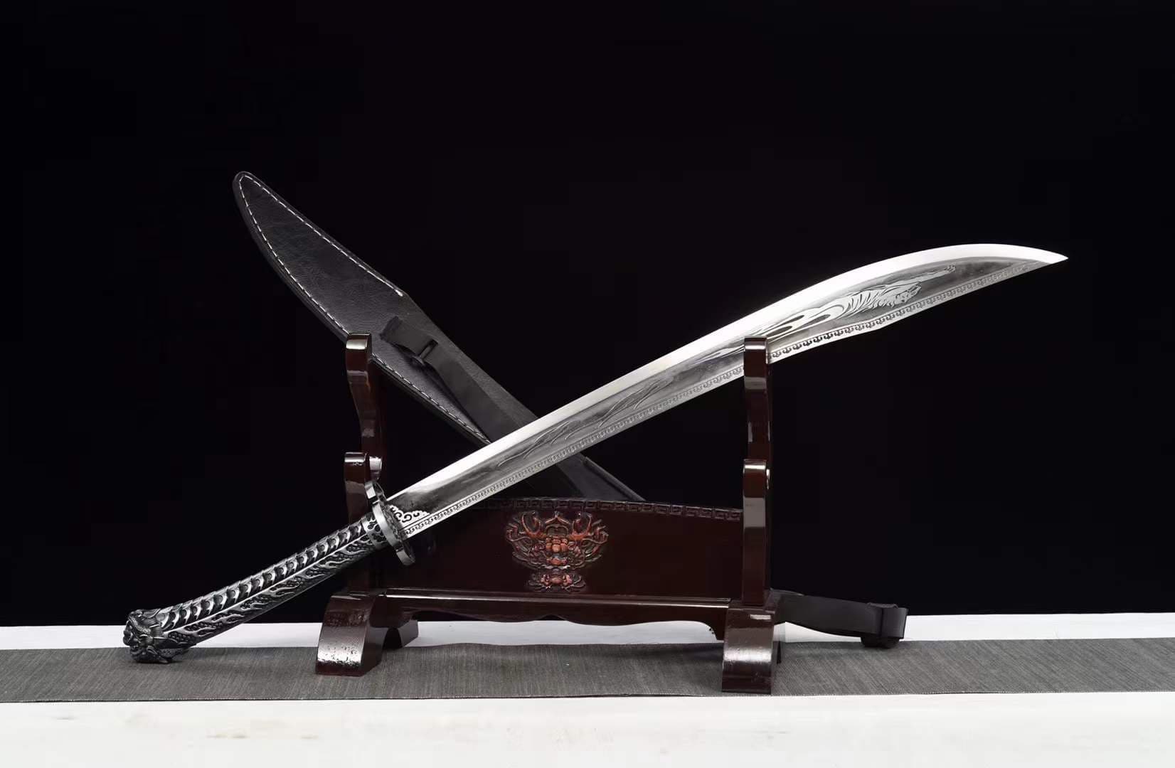 boxkatana Handmade subdue tiger Manganese Steel Chinese Sword