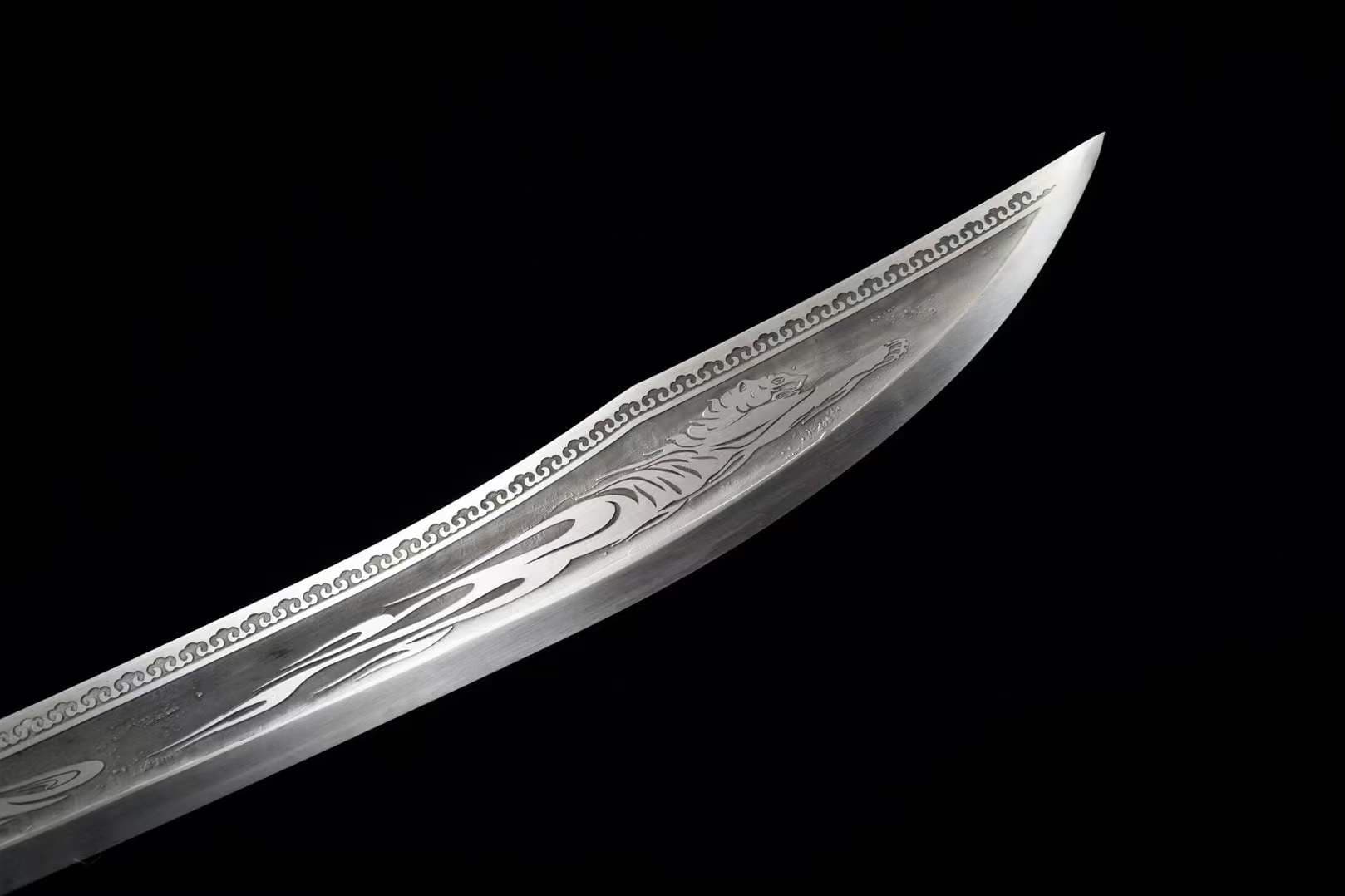 boxkatana Handmade subdue tiger Manganese Steel Chinese Sword