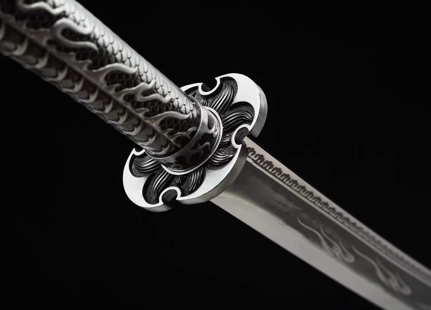 boxkatana Handmade subdue tiger Manganese Steel Chinese Sword