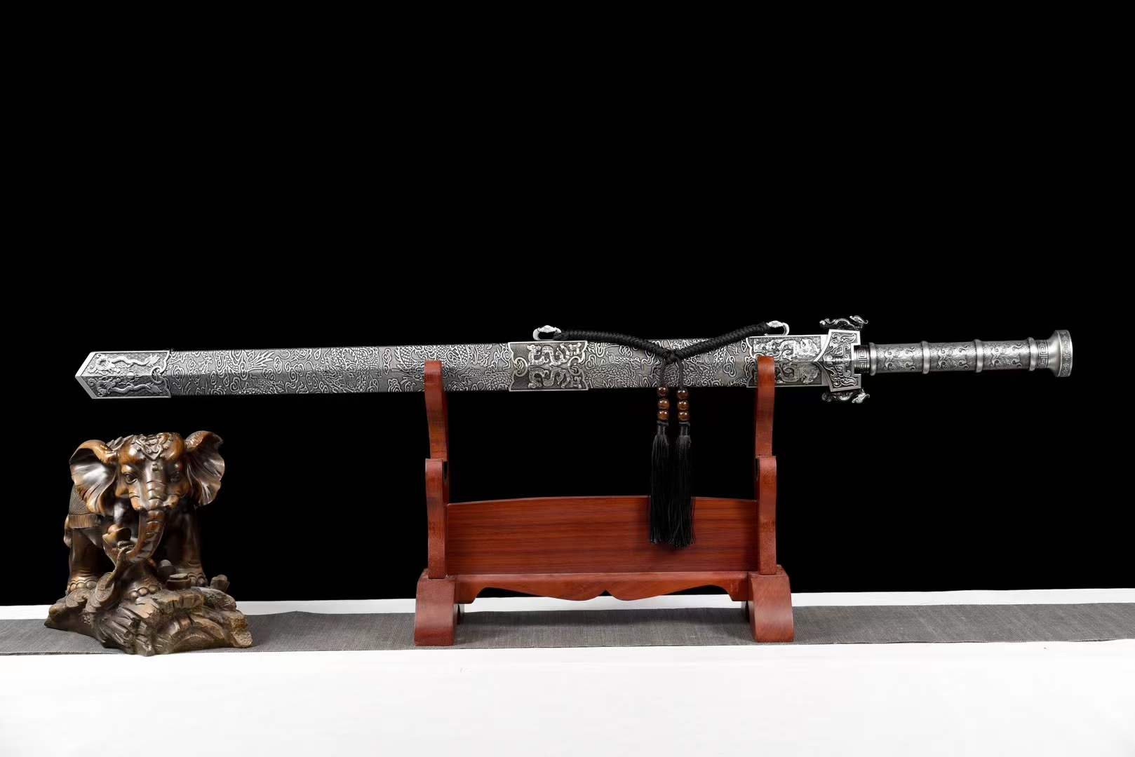 boxkatana Handmade Tianchu Han Jian With One-piece forging