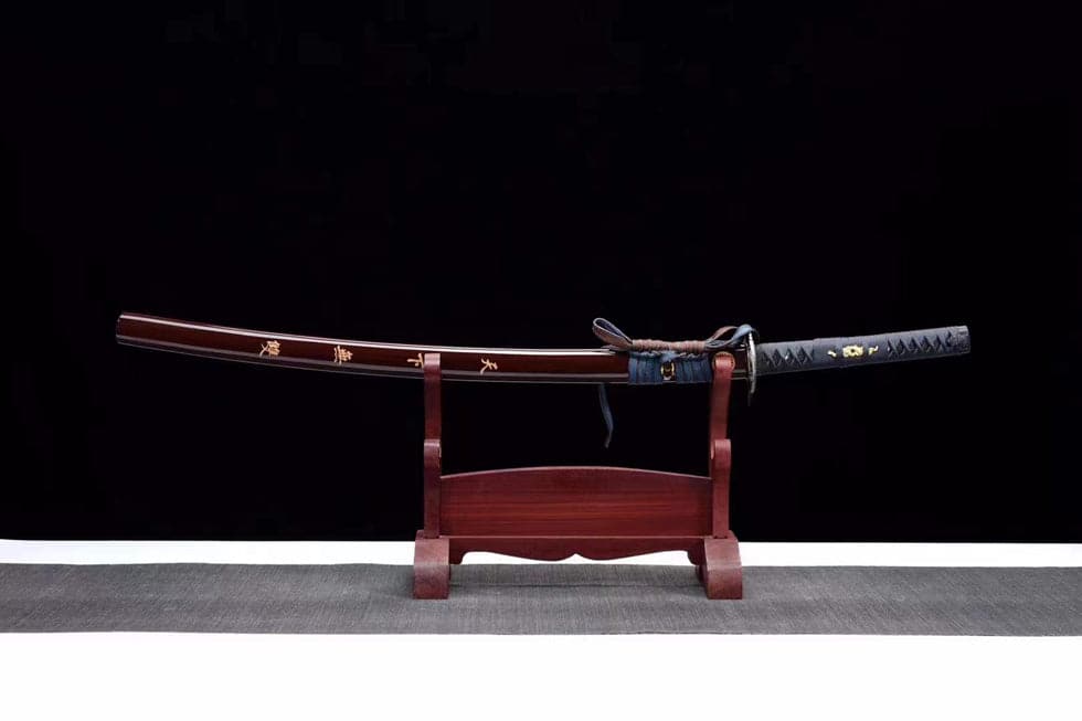 boxkatana High-performance Japanese Katana World sword 9260 Spring Steel Hand-ground in 12 stages