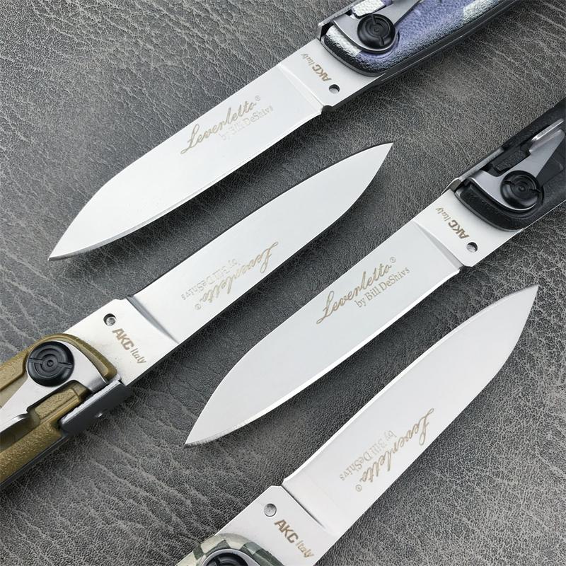 Colt II Button Folding Knife 440C Blade-BK02