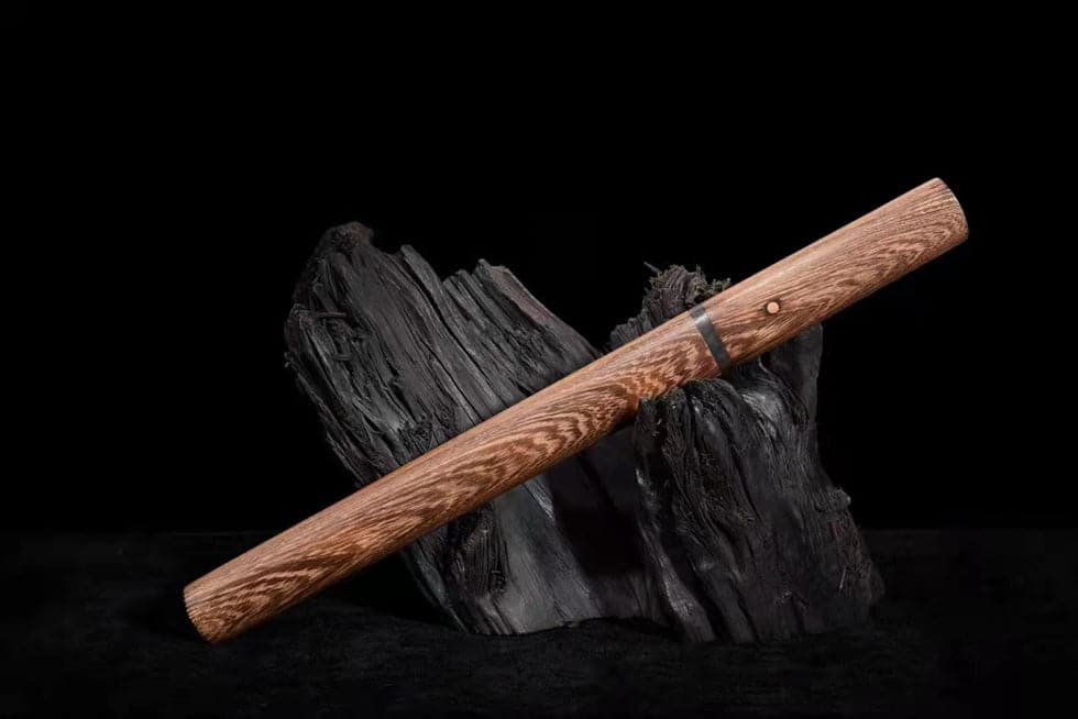 boxkatana Rosewood High Manganese Steel Small Tang Knife
