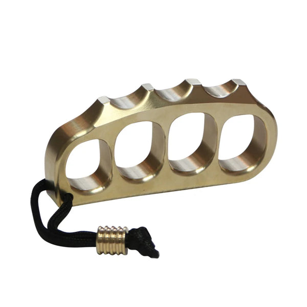 Brass Knuckle Pea Ring EDC Self Defense Tool