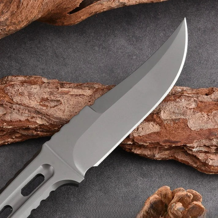 Assassin Fixed Blade Knife – AUS-10 Full-Tang EDC Outdoor Tactical Knife