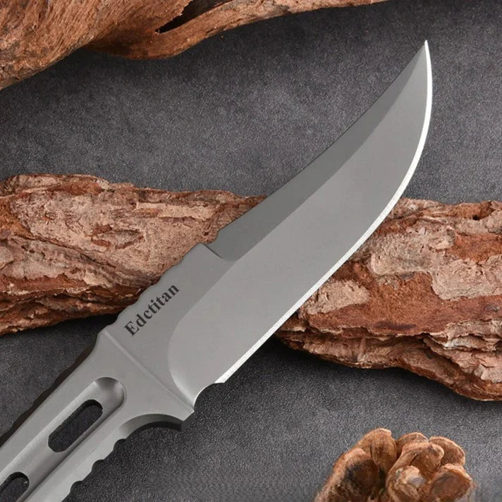 Assassin Fixed Blade Knife – AUS-10 Full-Tang EDC Outdoor Tactical Knife