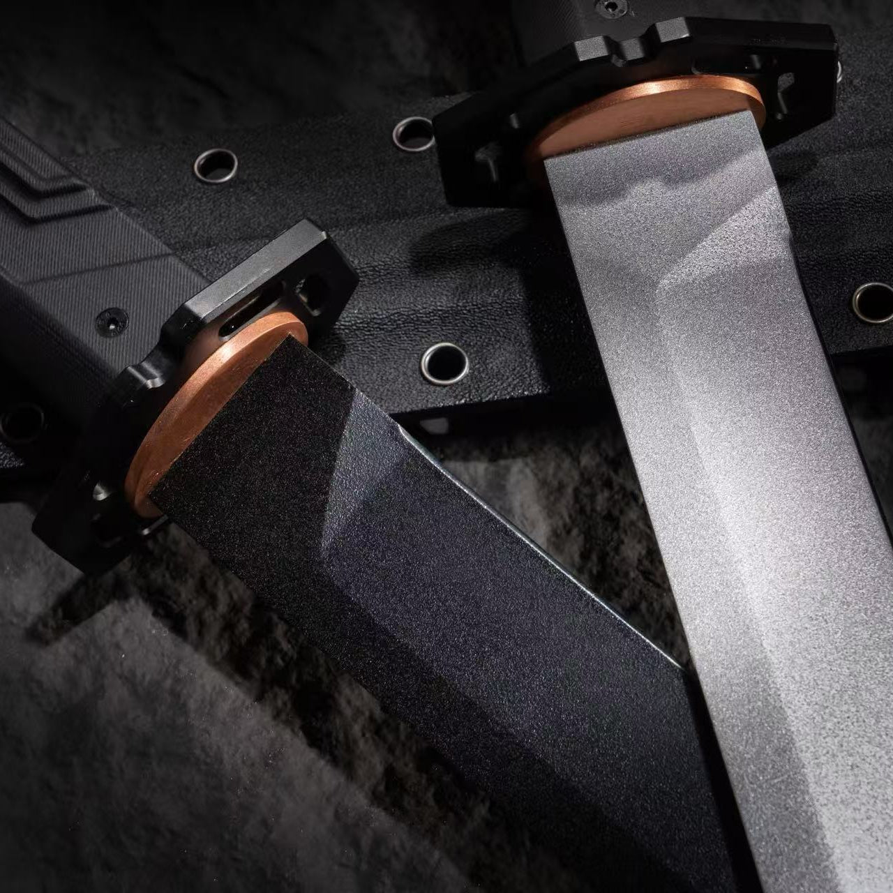 Tactical Tang Straight Knife