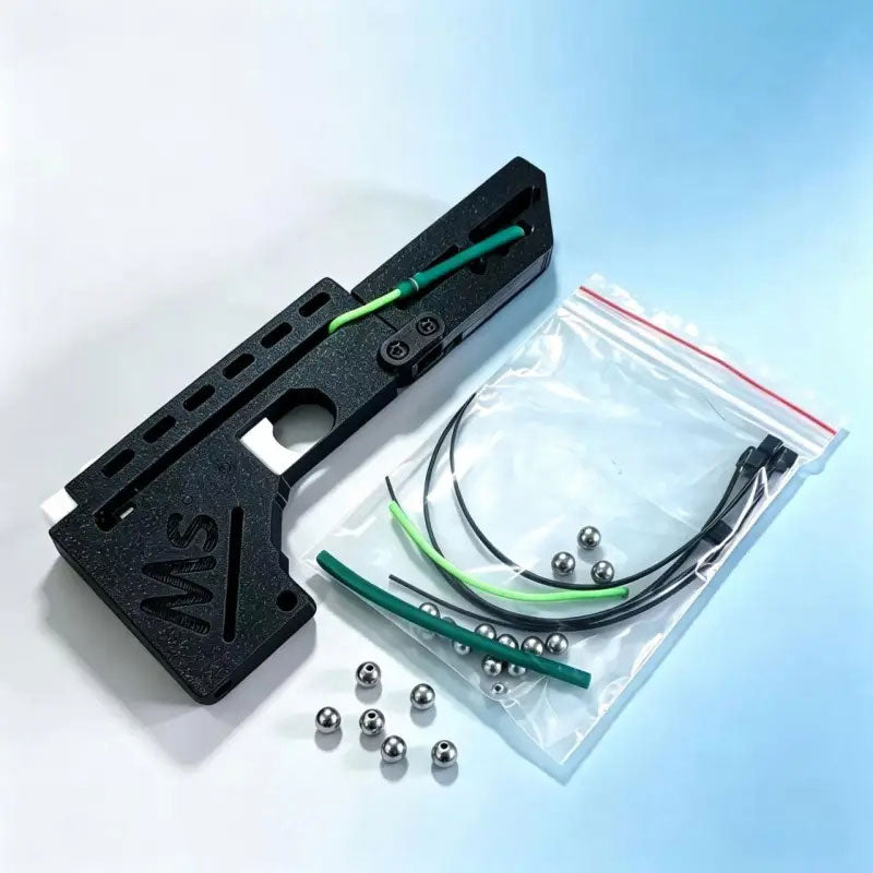 3D Printed Folding Card launcher, Card of Life 6mm Steel Ball Slingshot