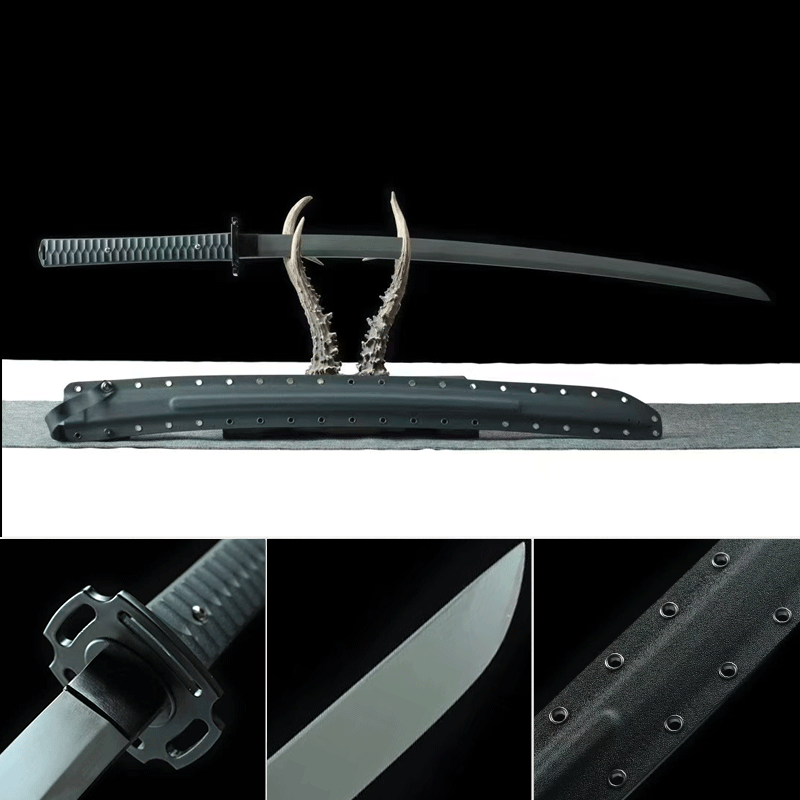 Tactical Titanium-Coated Samurai Sword – BoxKatana