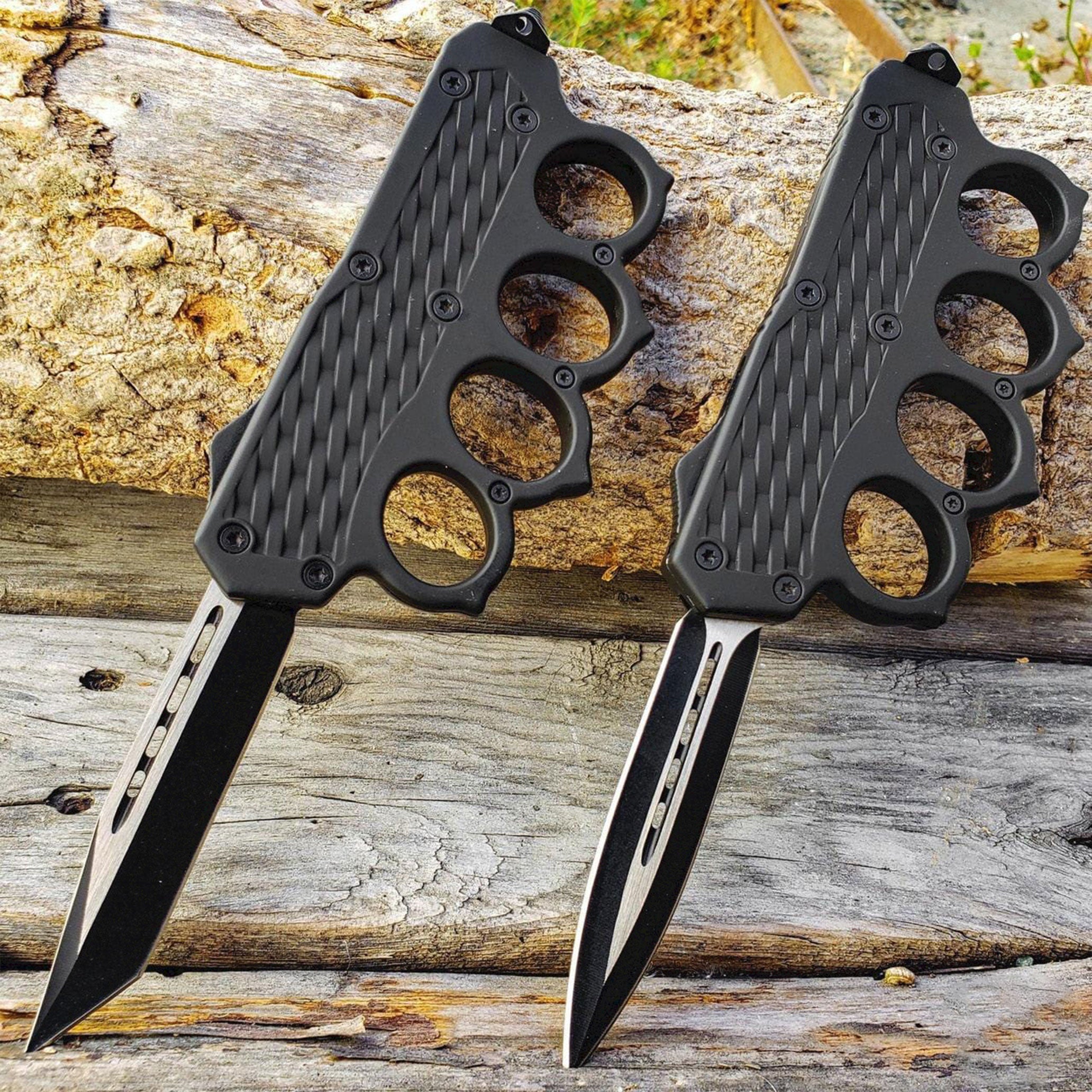 Tactical Knuckle OTF Knife