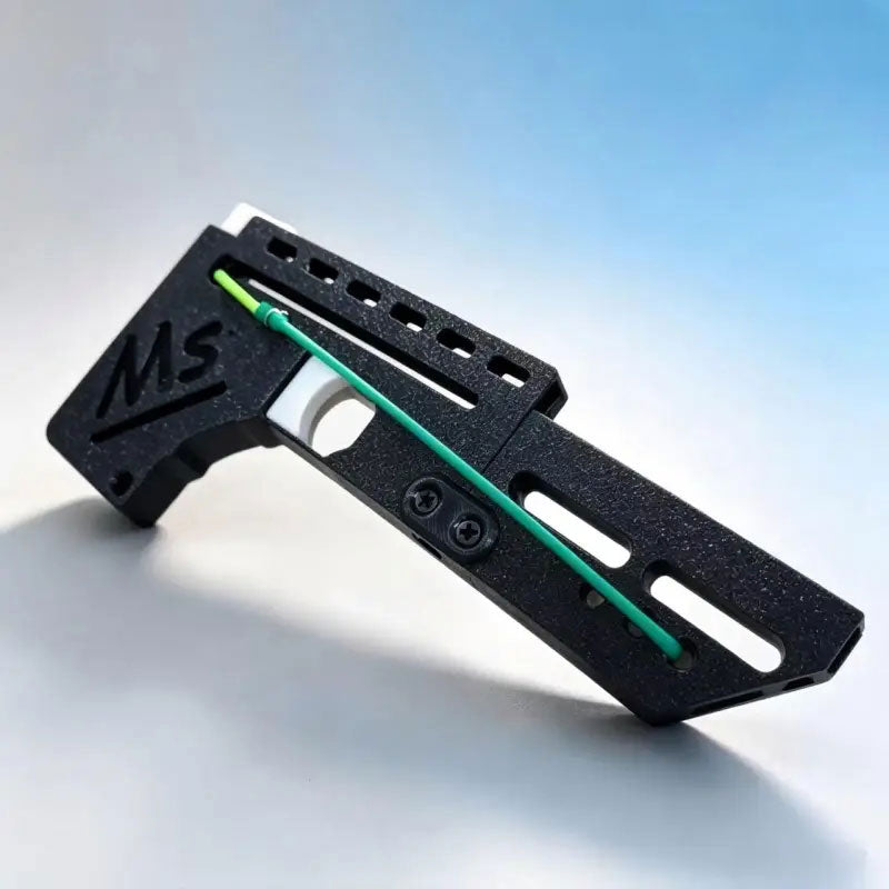 3D Printed Folding Card launcher, Card of Life 6mm Steel Ball Slingshot
