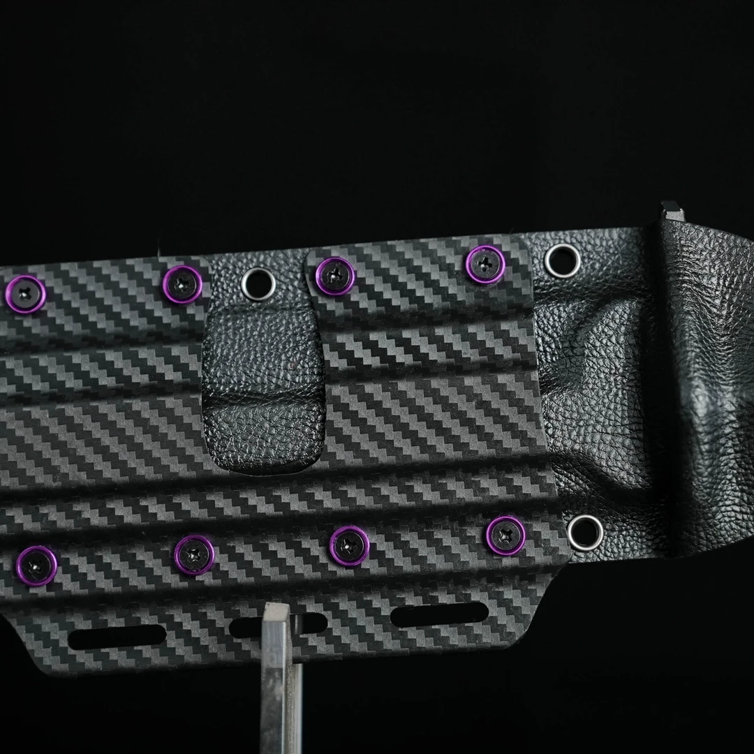Mutant Spartan V2 tactical sword with DLC coated blade and Kydex sheath