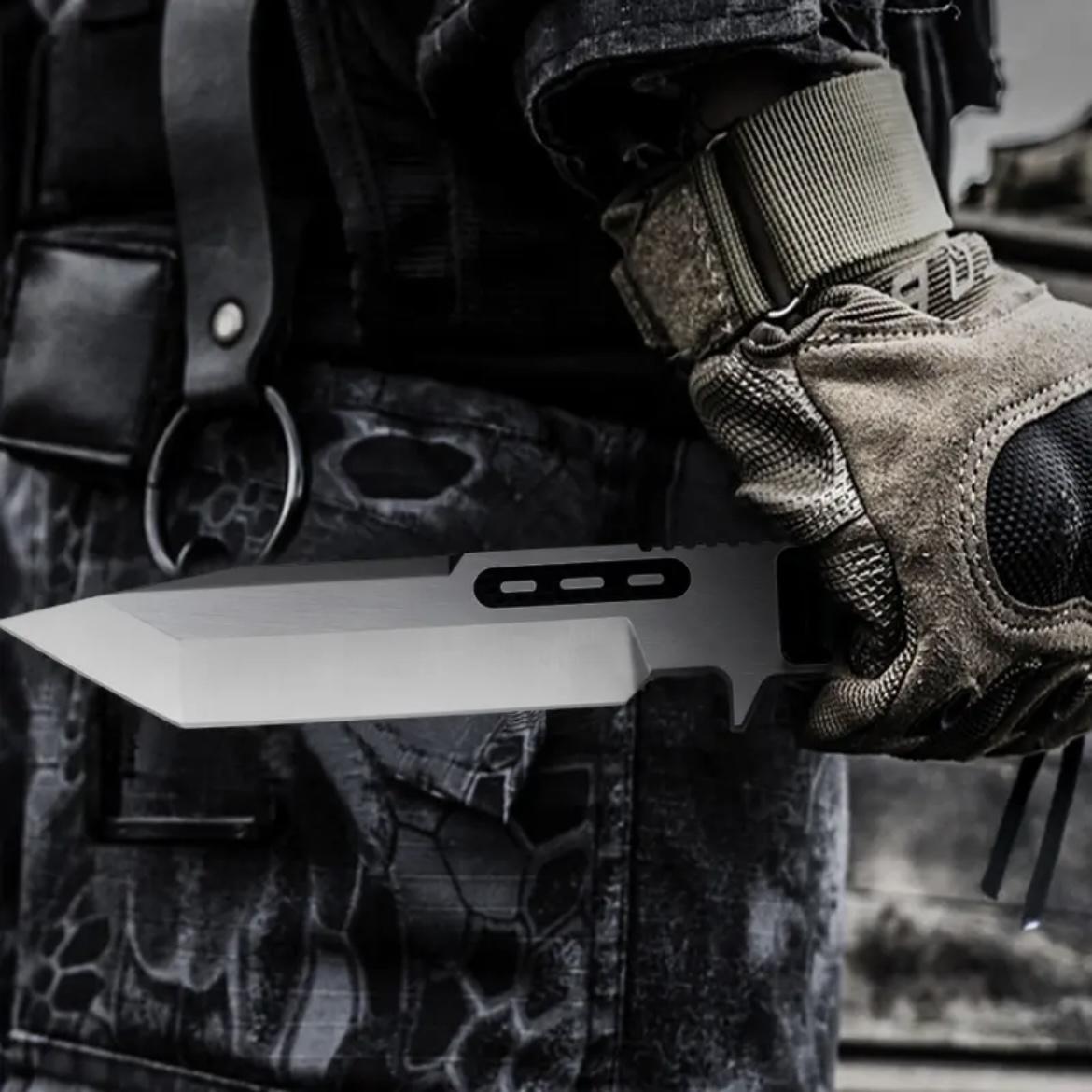 8mm Thick King Kong SLEIPNER Superhard Stright Knife