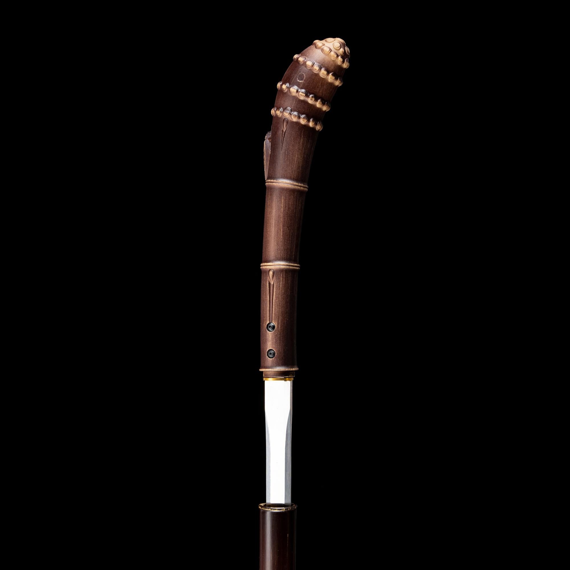 Bamboo Style Walking Cane Blade