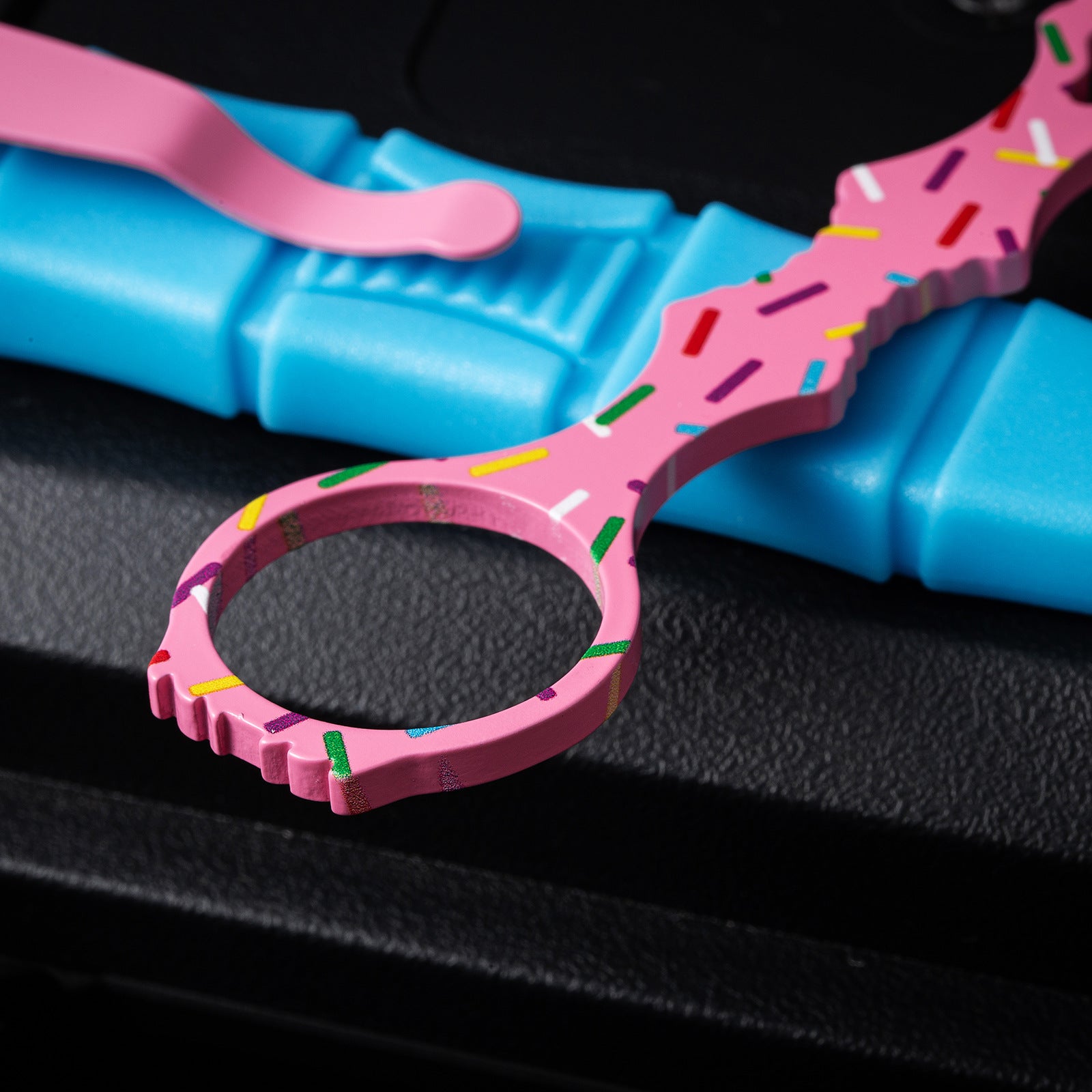 Benchmade 176-SBK "Donut Pink" Fixed Blade Knife
