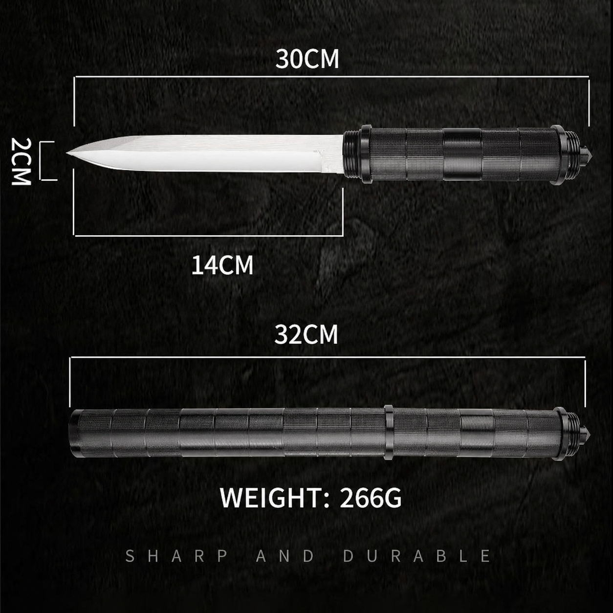 Connectable Baton Knife