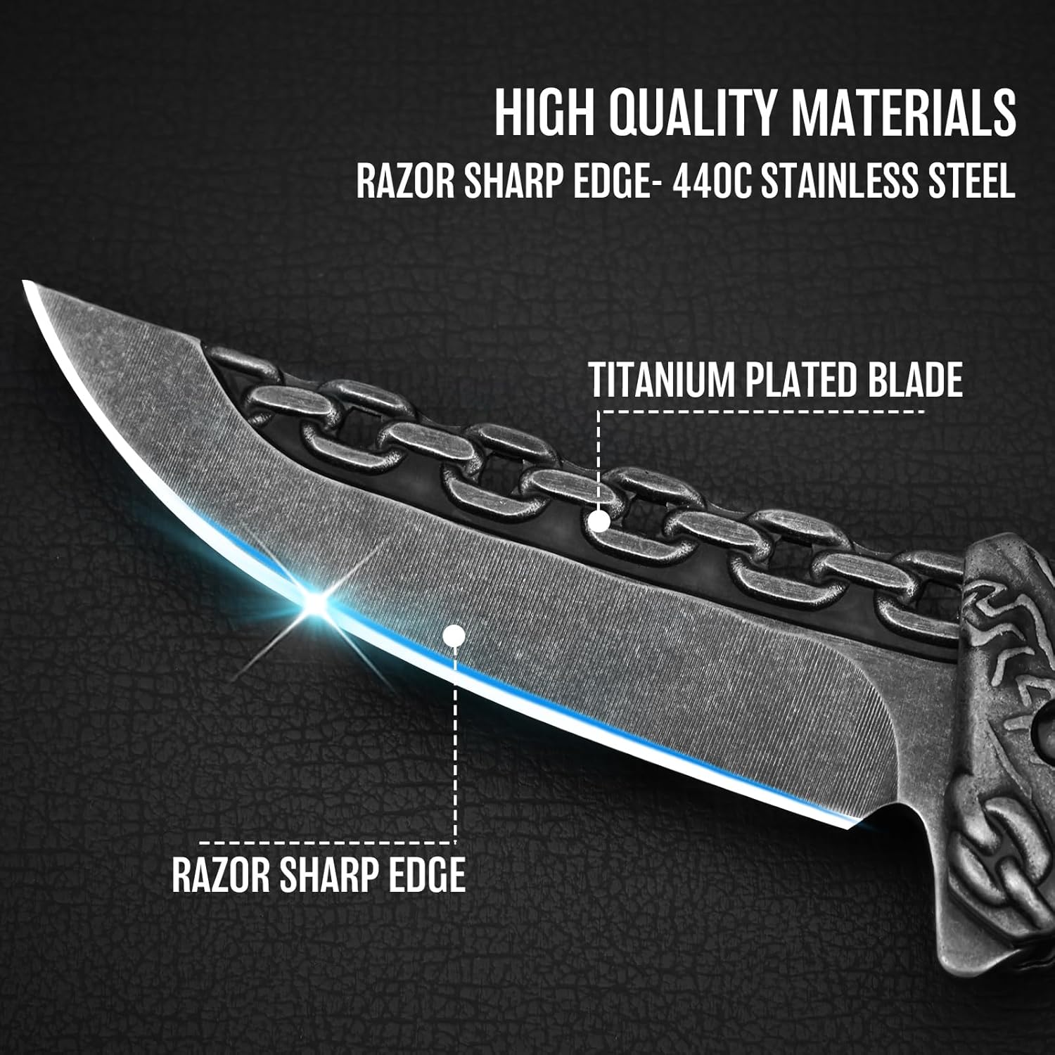 Pharaoh Chain Folding Knife
