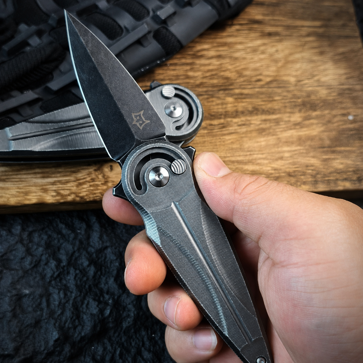 FOX Saturn Ring Lock Folding Knife