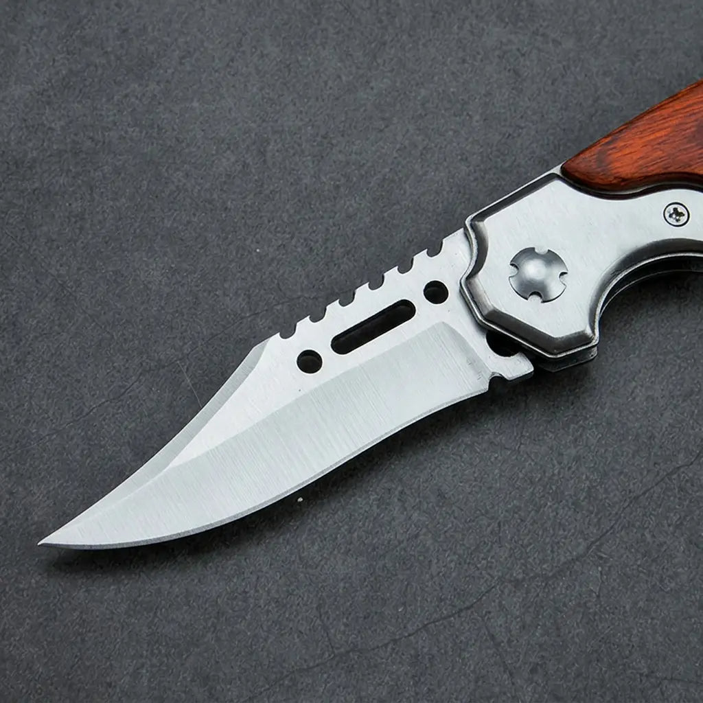 Folding Pocket Knife 8.2" 5CR13MOV Blade