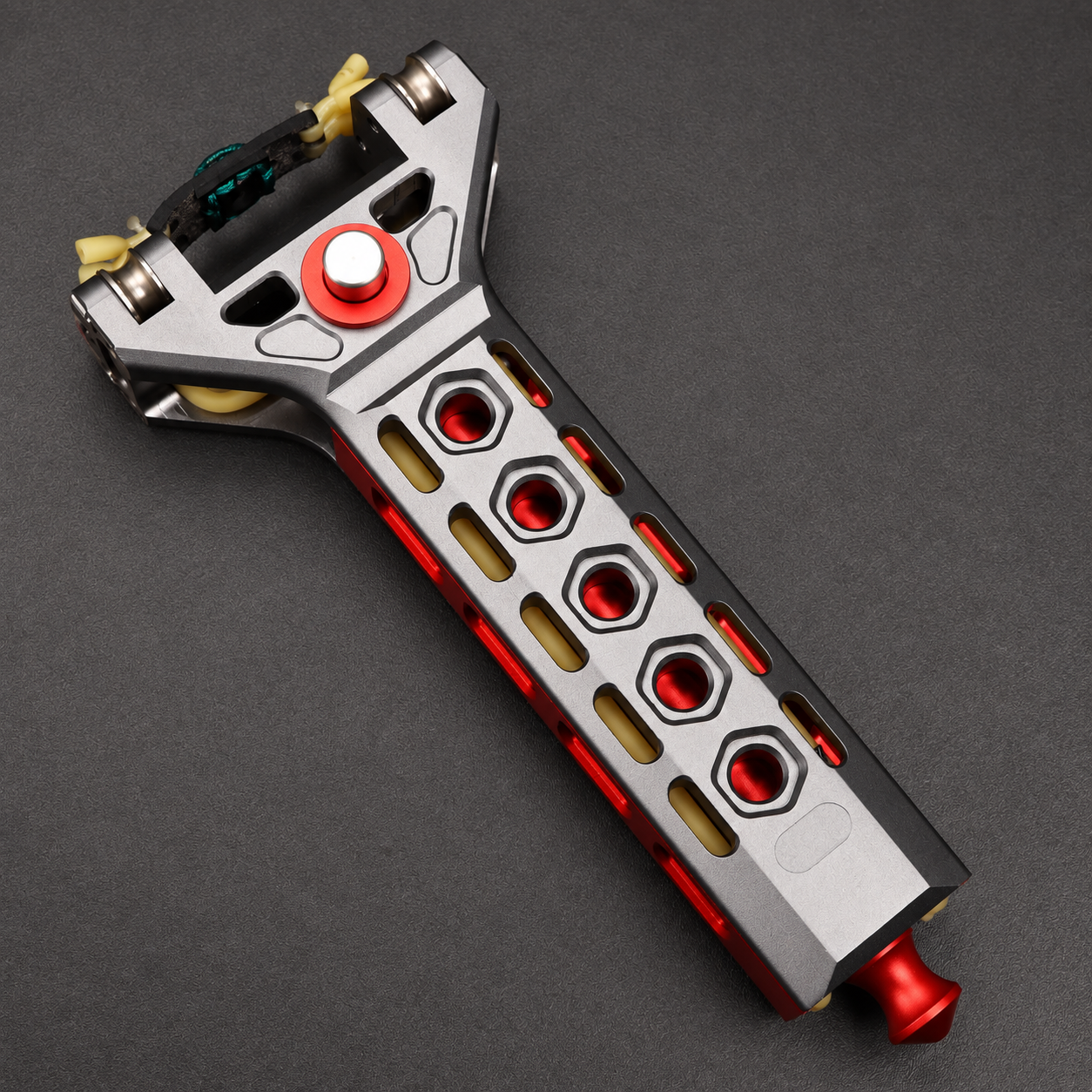 G5 Semi-Auto Skeletonized CNC Aluminum Slingshot