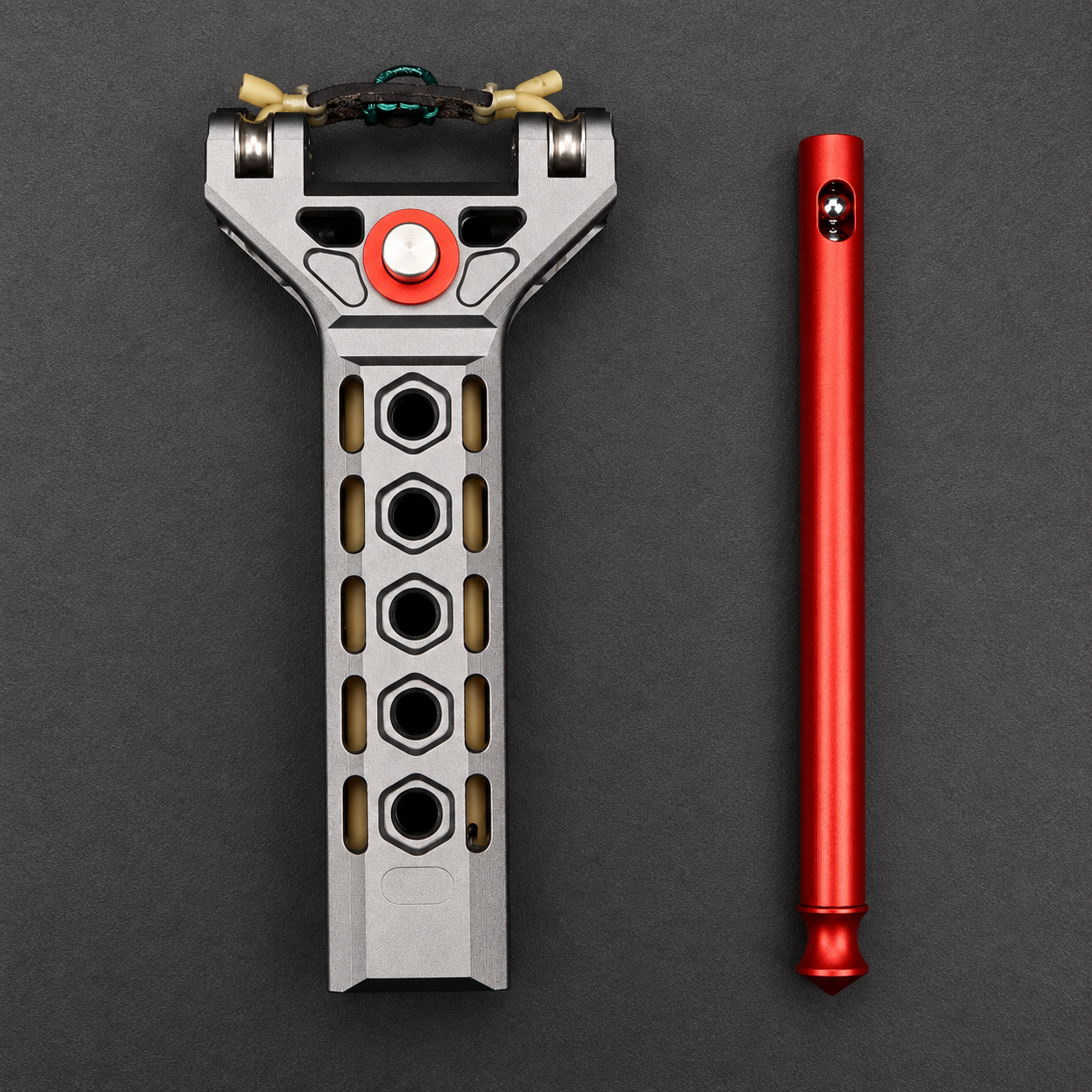 G5 Semi-Auto Skeletonized CNC Aluminum Slingshot