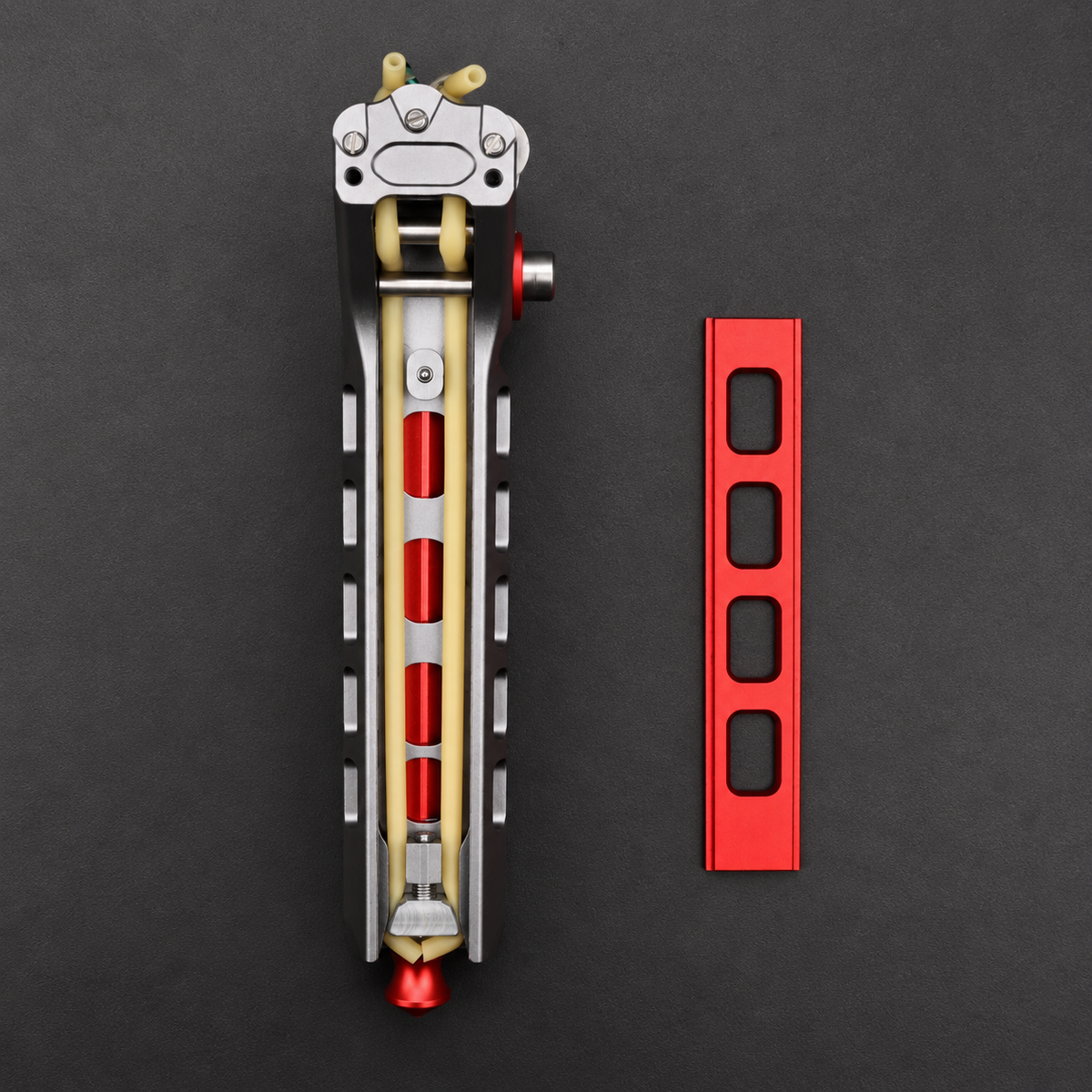 G5 Semi-Auto Skeletonized CNC Aluminum Slingshot