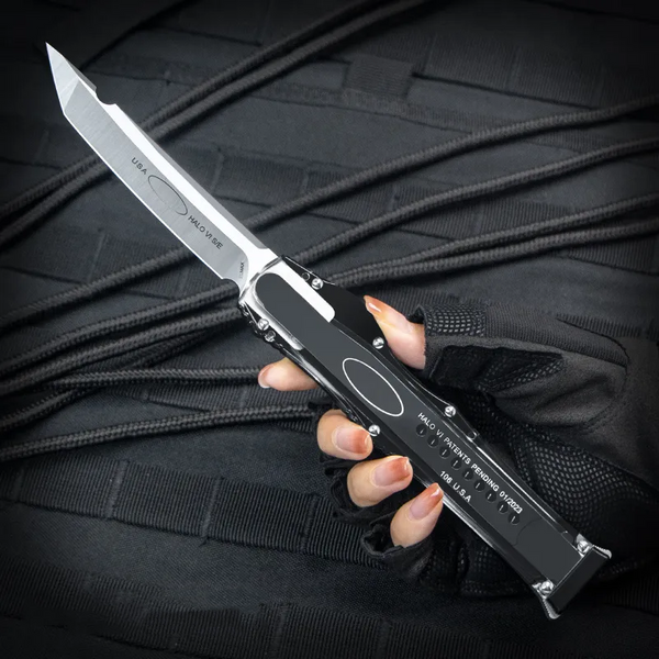 Halo OTF translucent Automatic Knife