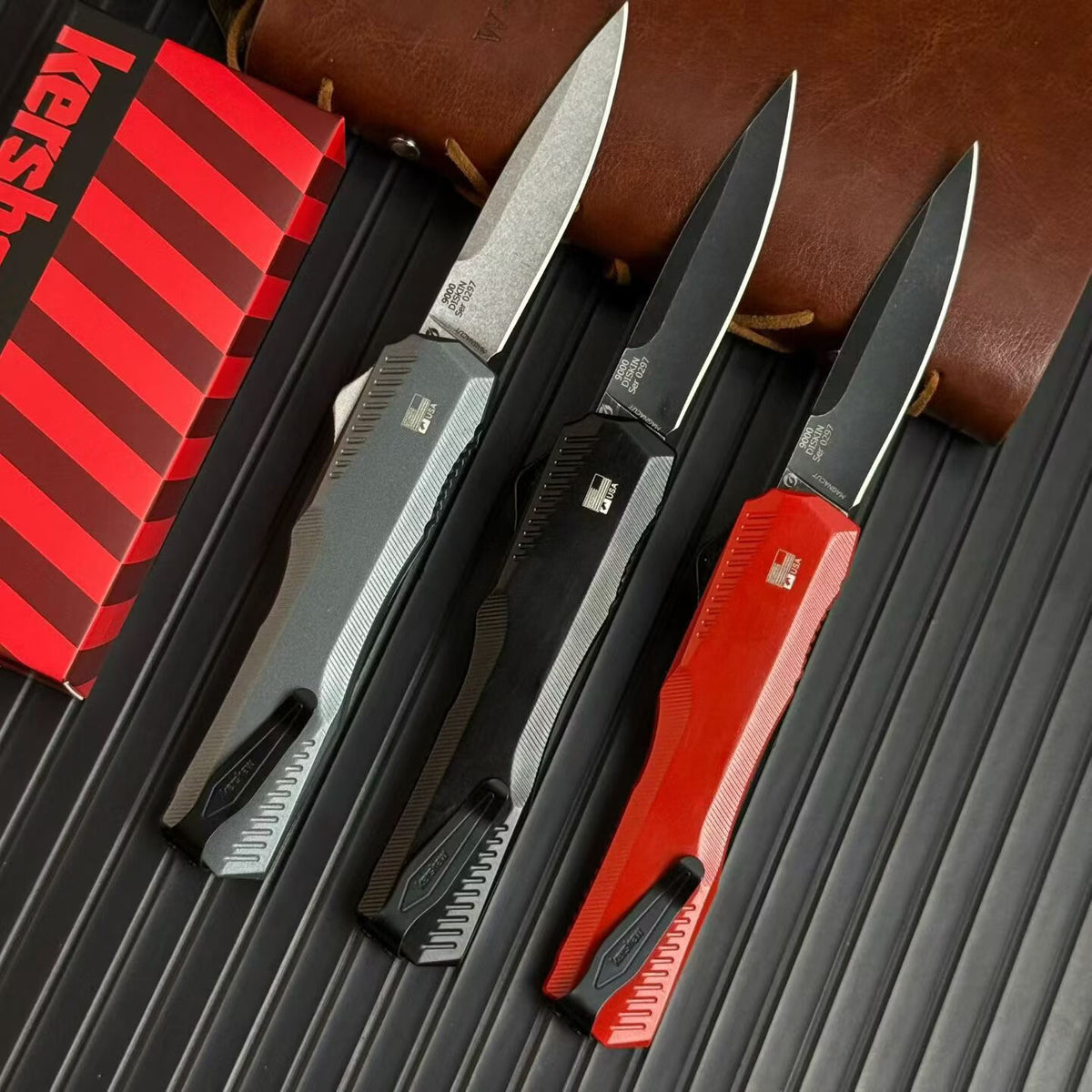 KS 9000 50th Aluminum Alloy AUTO Knife-BK265