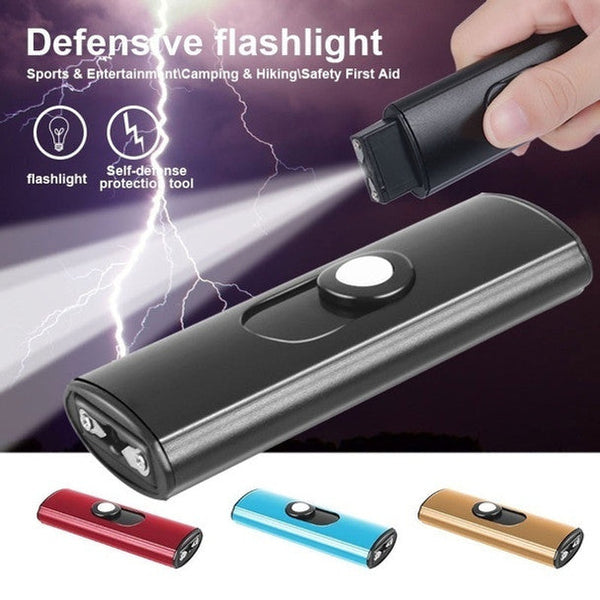 2 Pack Keychain self-defense stun flashlight