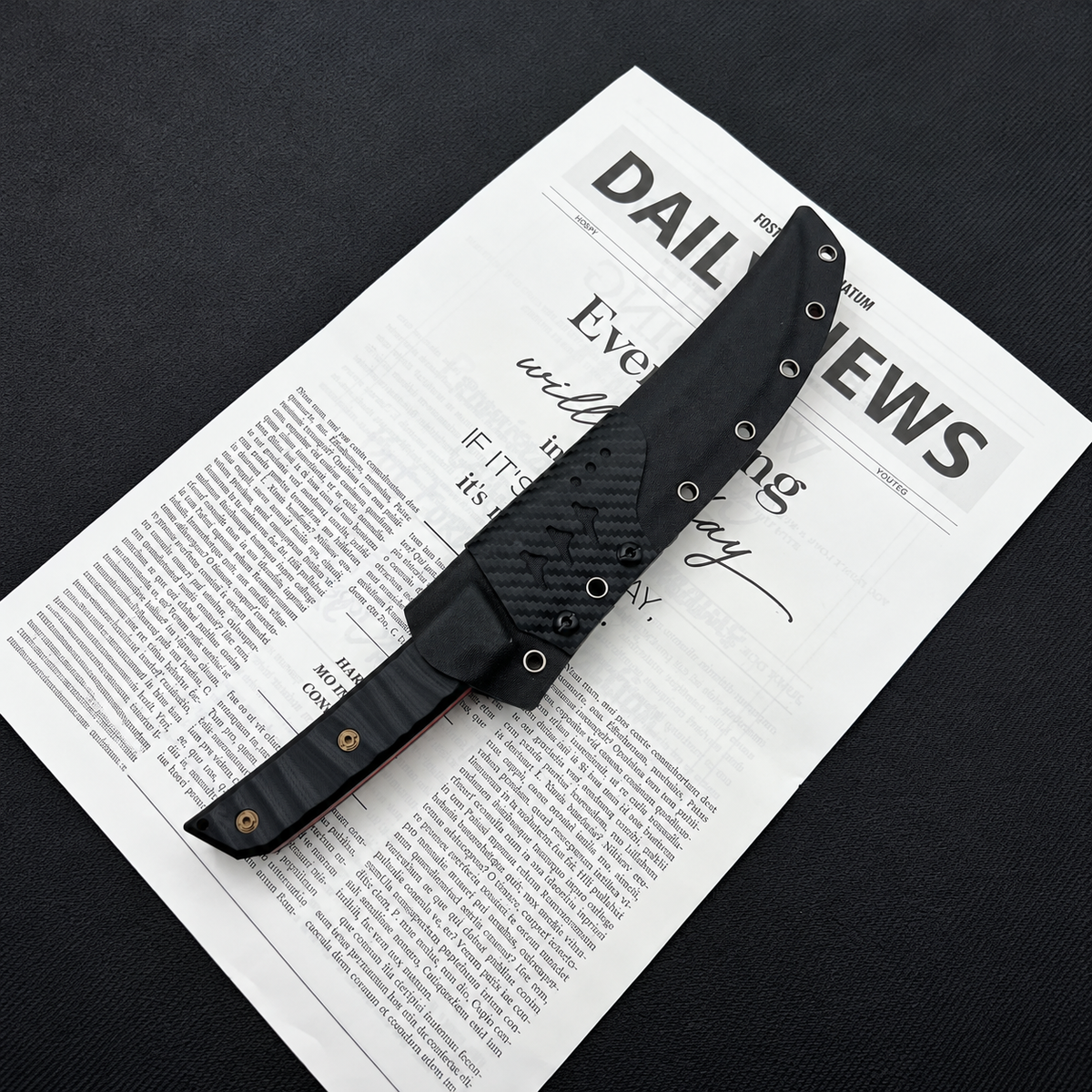 Lone Peak ASSAB 88 Tactical Fixed Blade Knife