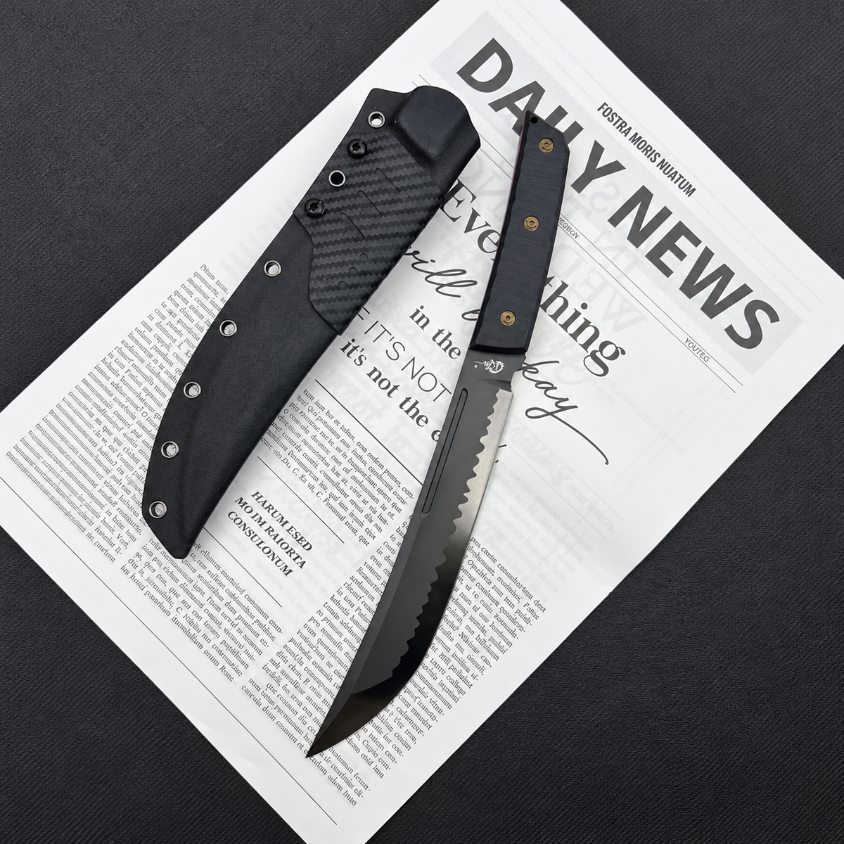 Lone Peak ASSAB 88 Tactical Fixed Blade Knife