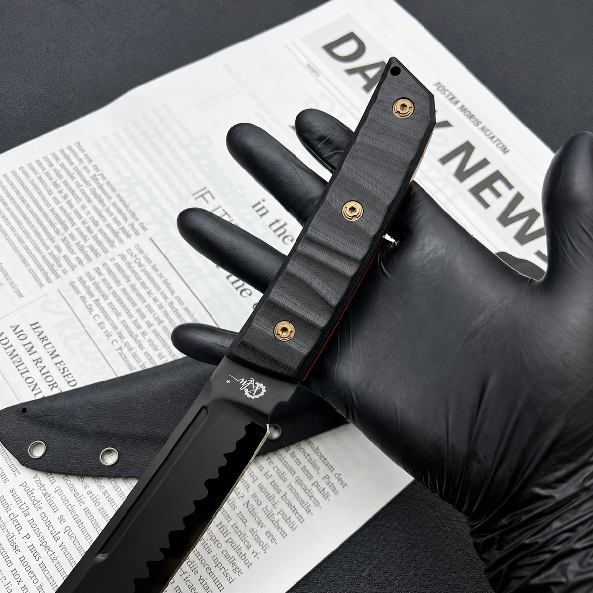 Lone Peak ASSAB 88 Tactical Fixed Blade Knife