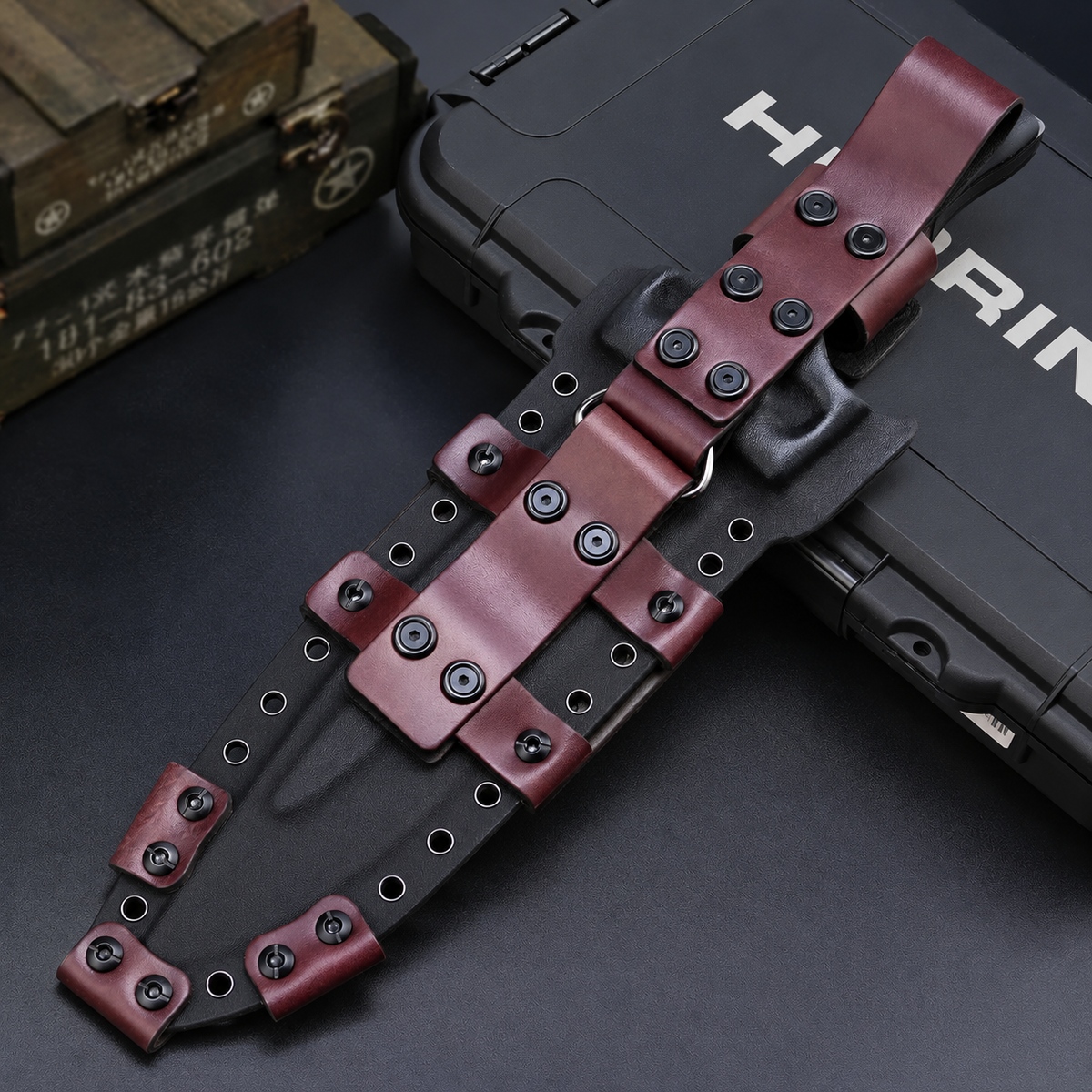 M-22 Desert Z-Wear PM Fixed Blade Knife
