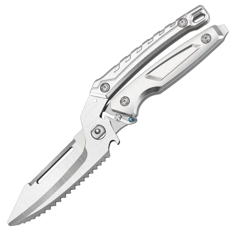Multifunctional split knife detachable scissors