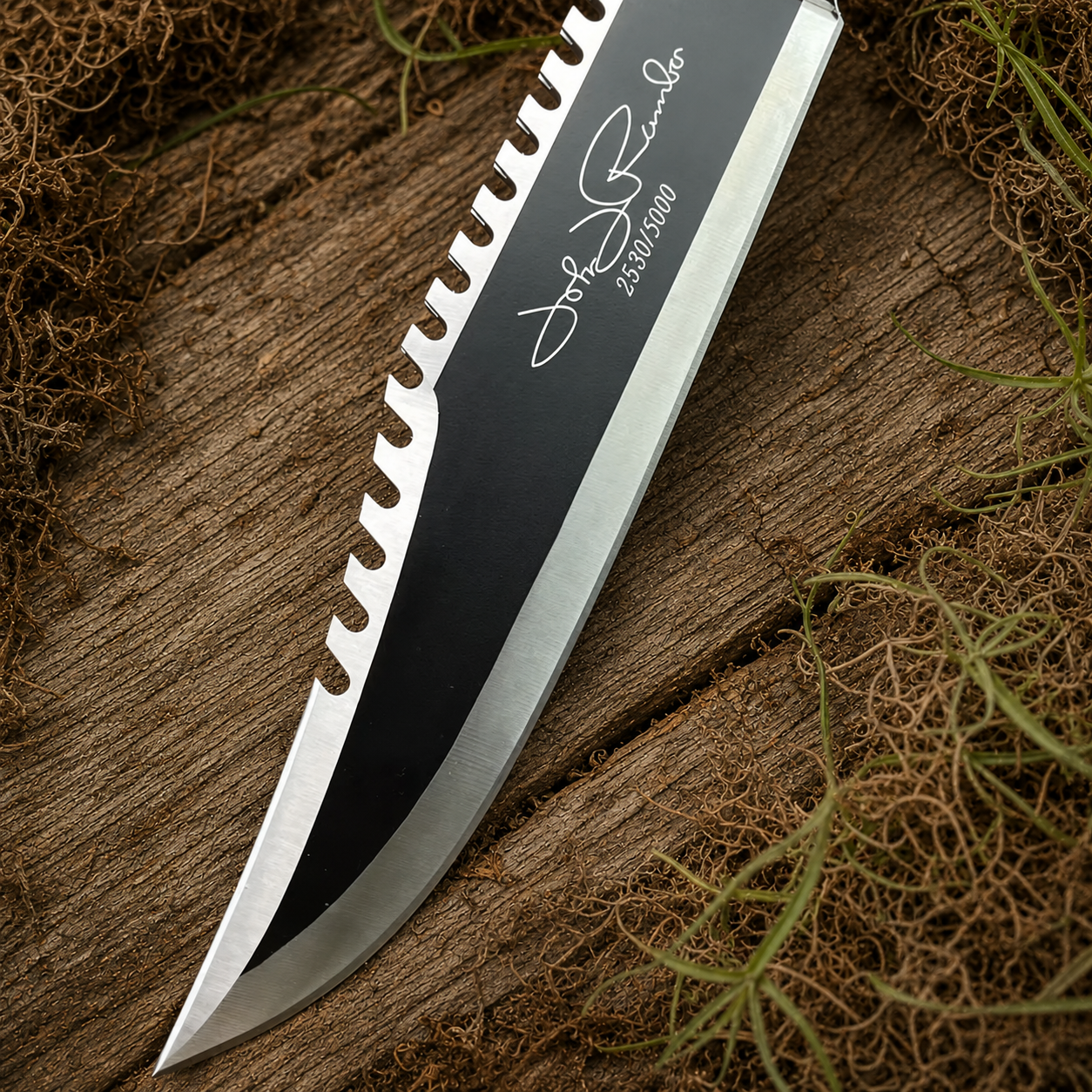 Rambo II Survival Knife With Survival Kit