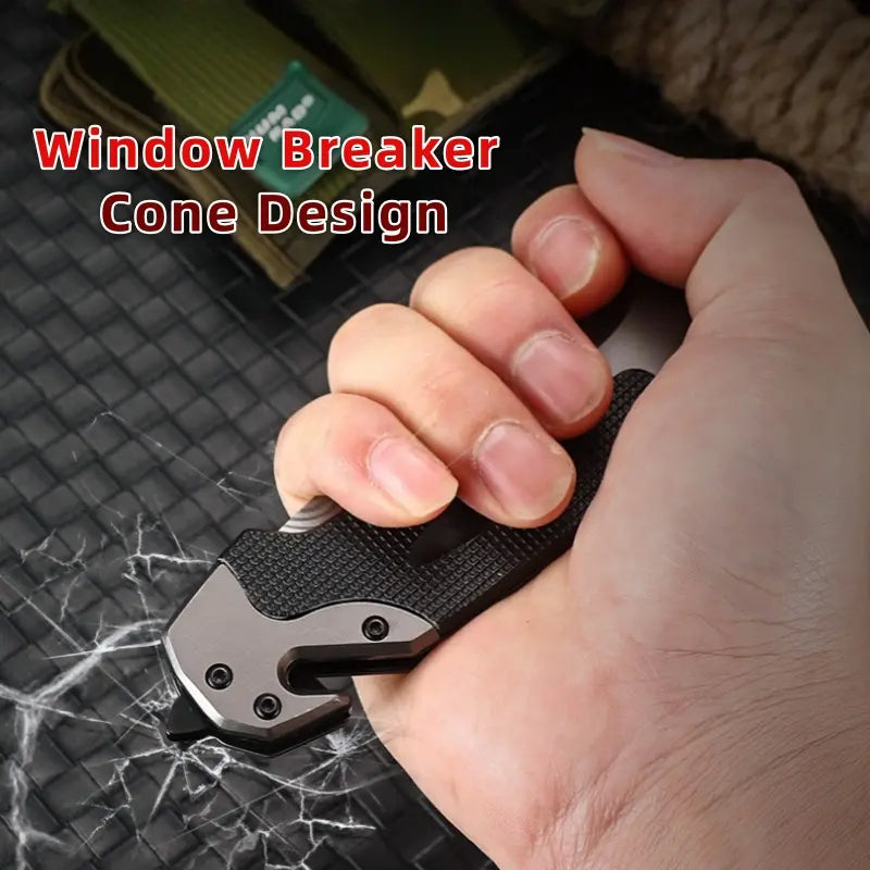 Rescue Grip Folding Knife
