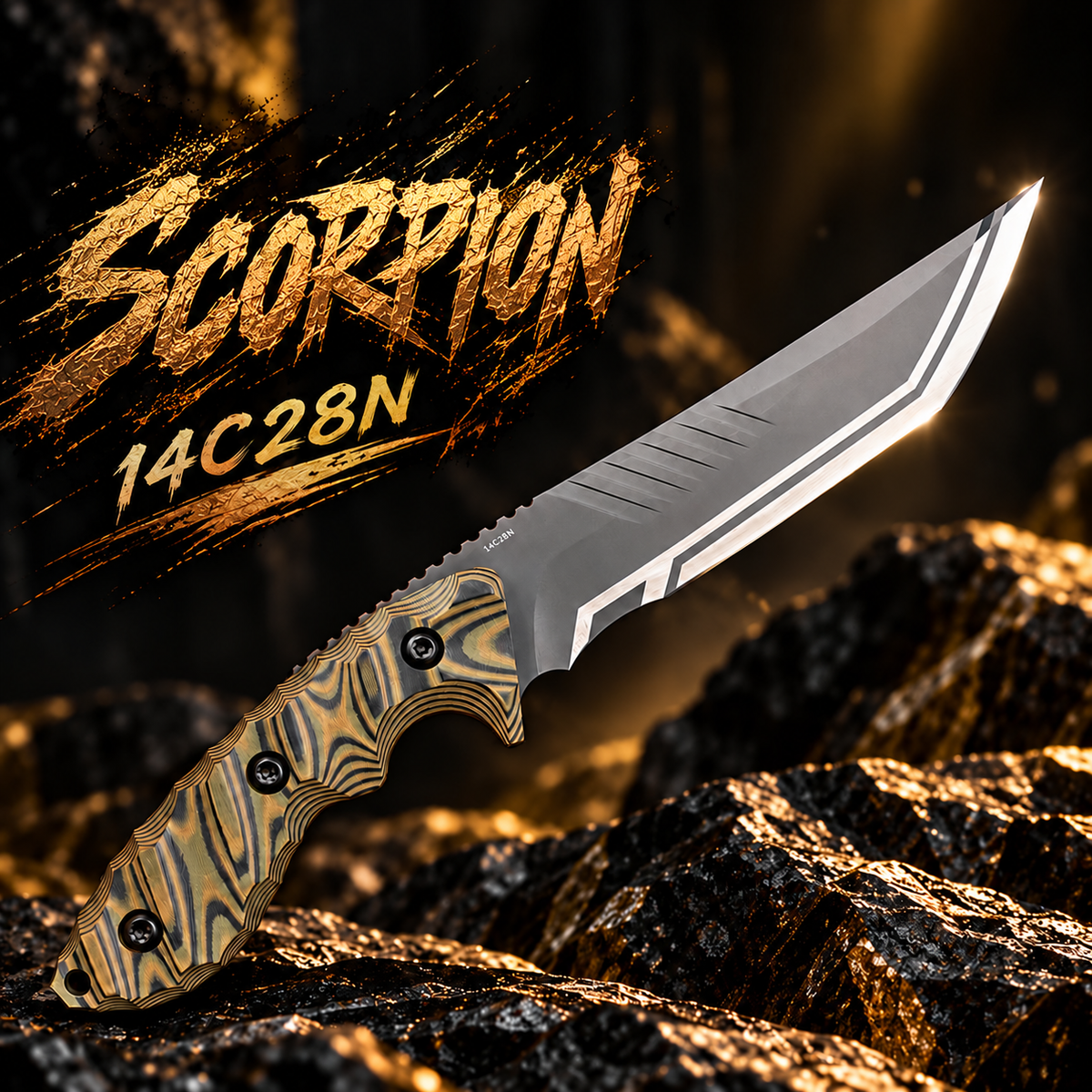Scorpion Fixed Blade Knife-BK270