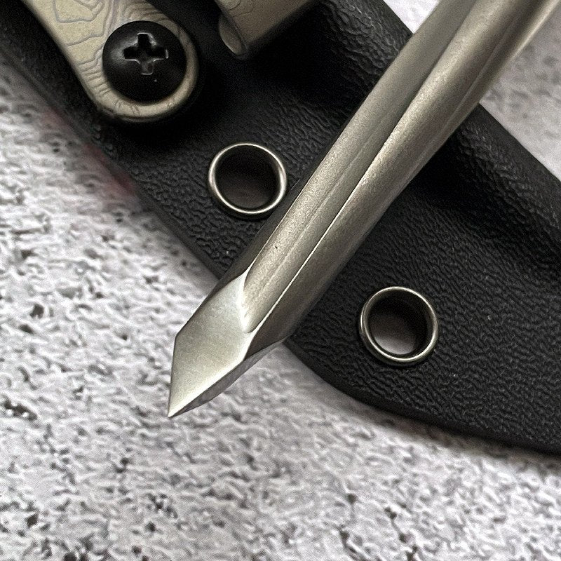Titanium Tactical Utility EDC Tool with K-Sheath-BK269