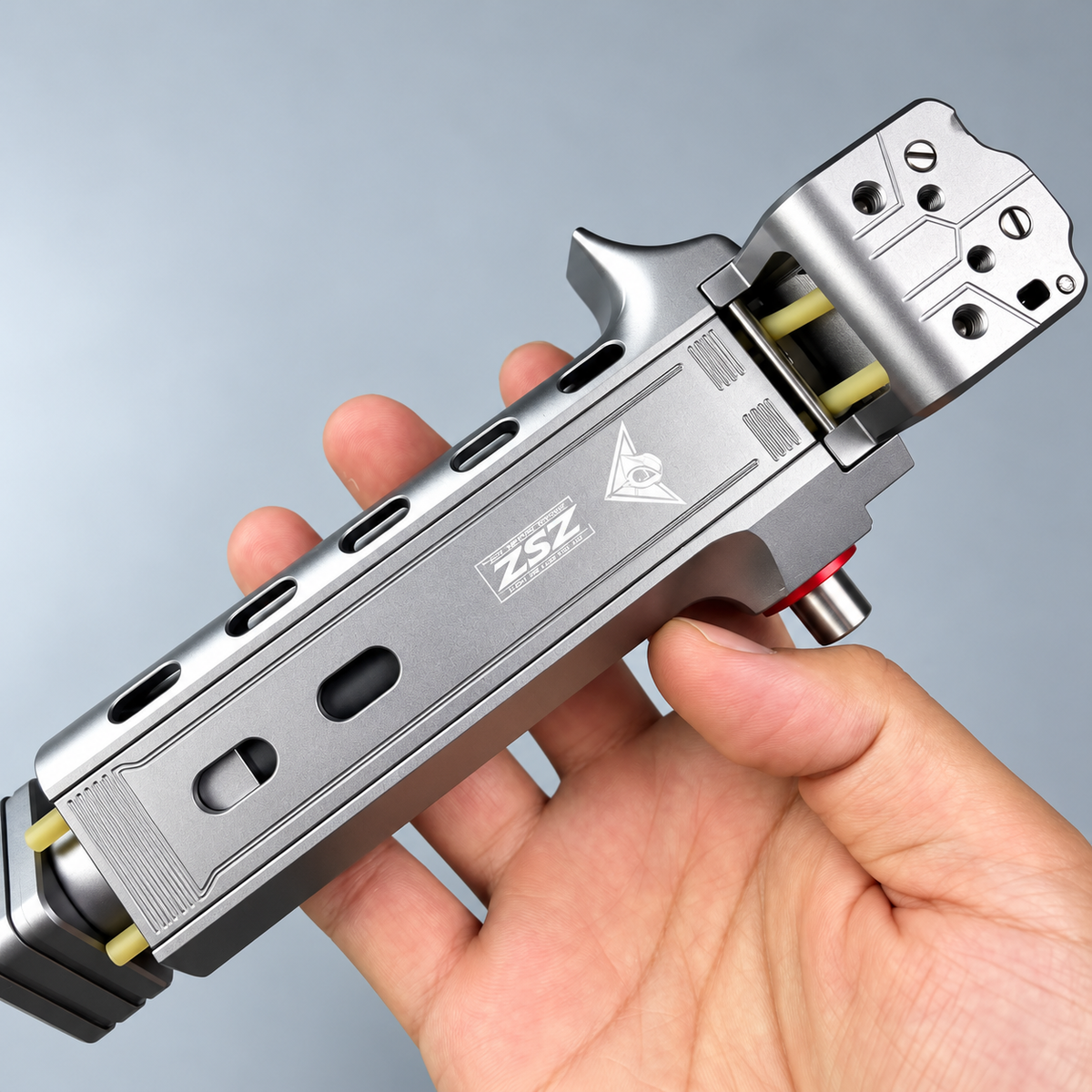 V10 56 Shots Slingshot with 4-in-1 Magazine CNC Aluminum Alloy-BK290