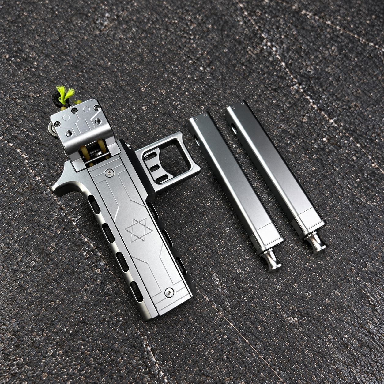 V5 Semi Auto Slingshot with Dual Magazine 22 Round Capacity