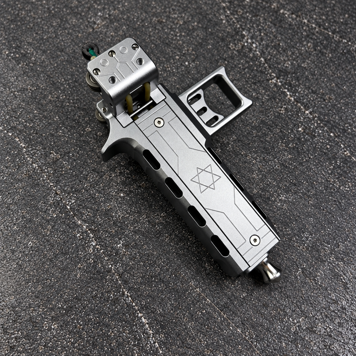 V5 Semi Auto Slingshot with Dual Magazine 22 Round Capacity